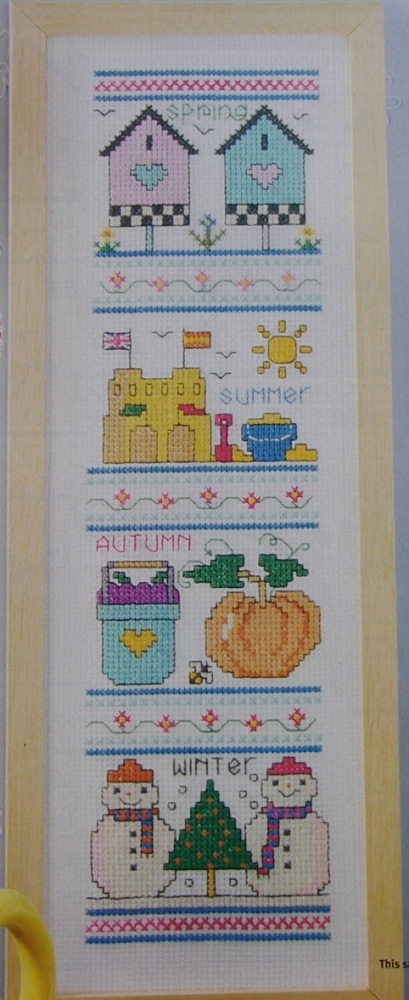 Four Seasons Sampler ~ Cross Stitch Charts
