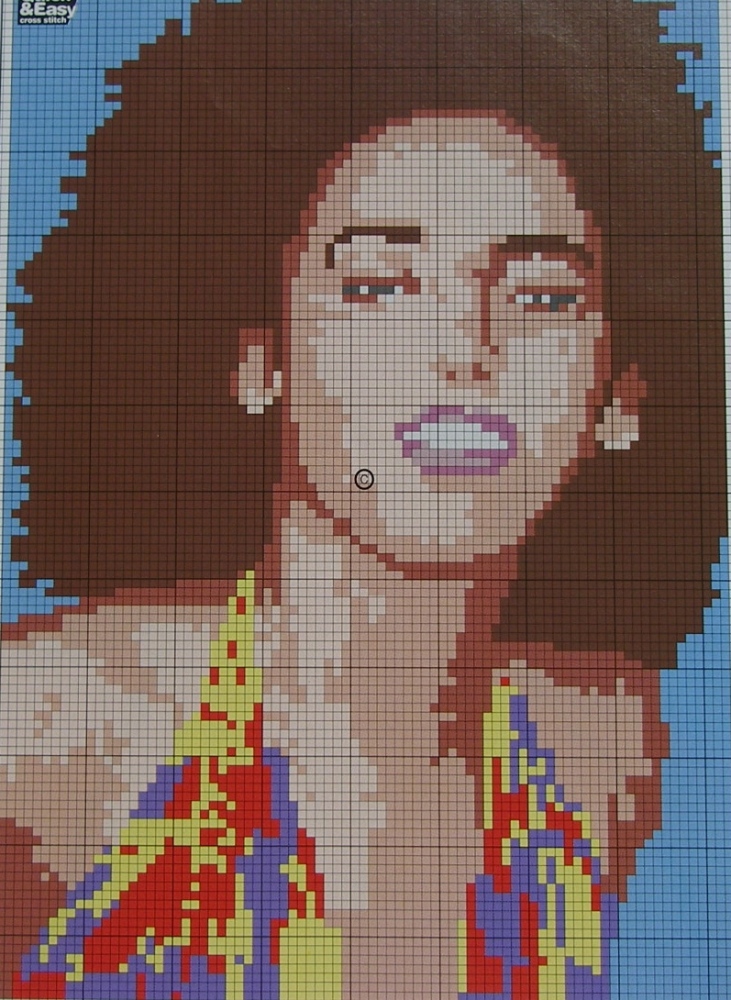 Scary Spice: Mel B & Posh Spice Victoria Beckham ~ Cross Stitch Charts