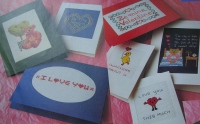 Valentine Cards ~ Nine Cross Stitch Charts