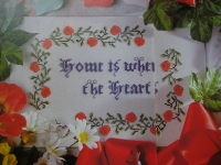 Home Is where the Heart Is Sampler ~ Cross Stitch Chart