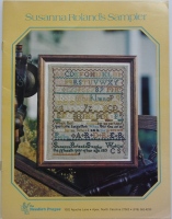 The Needle's Prayse ~ Susanna Roland's Sampler 1813 Cross Stitch Chart Booklet
