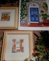 Pets at the Front Door ~ Three Embroidery Patterns