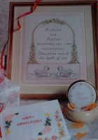 Wedding Anniversary Sampler & Cards ~ Cross Stitch Charts