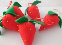 Strawberry pin cushion