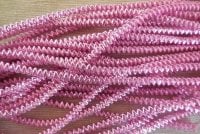 Large bright check purl, pink - 35cm