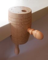 barrel clamp on table
