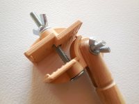 barrel clamp stalk clamp detail
