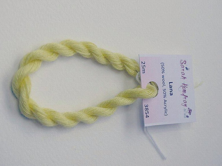 3854 Pale lemon Lana thread (yellow)