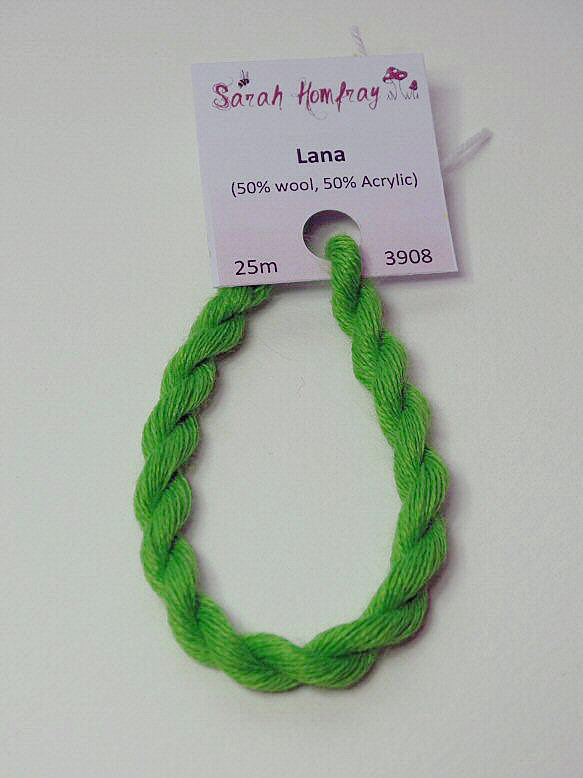 3908 Lime green Lana thread (green)