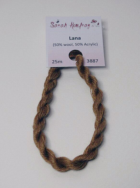 3887 Mid brown Lana thread (brown)