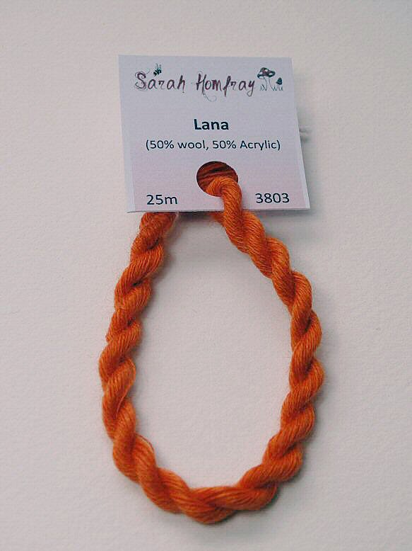 3803 Burnt orange Lana thread (orange)