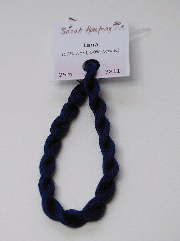 3811 Navy Lana thread (purple)
