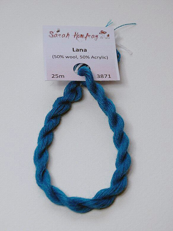 3871 Deep turquoise Lana thread (turquoise)