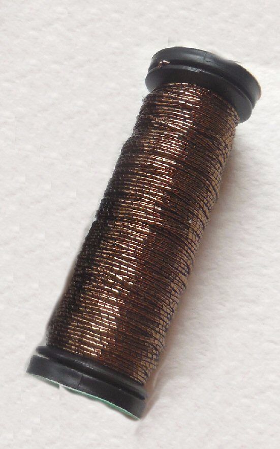 Japan thread, Kreinik #5, chocolate colour - 10m reel