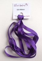 7mm Dark purple 2695 silk ribbon