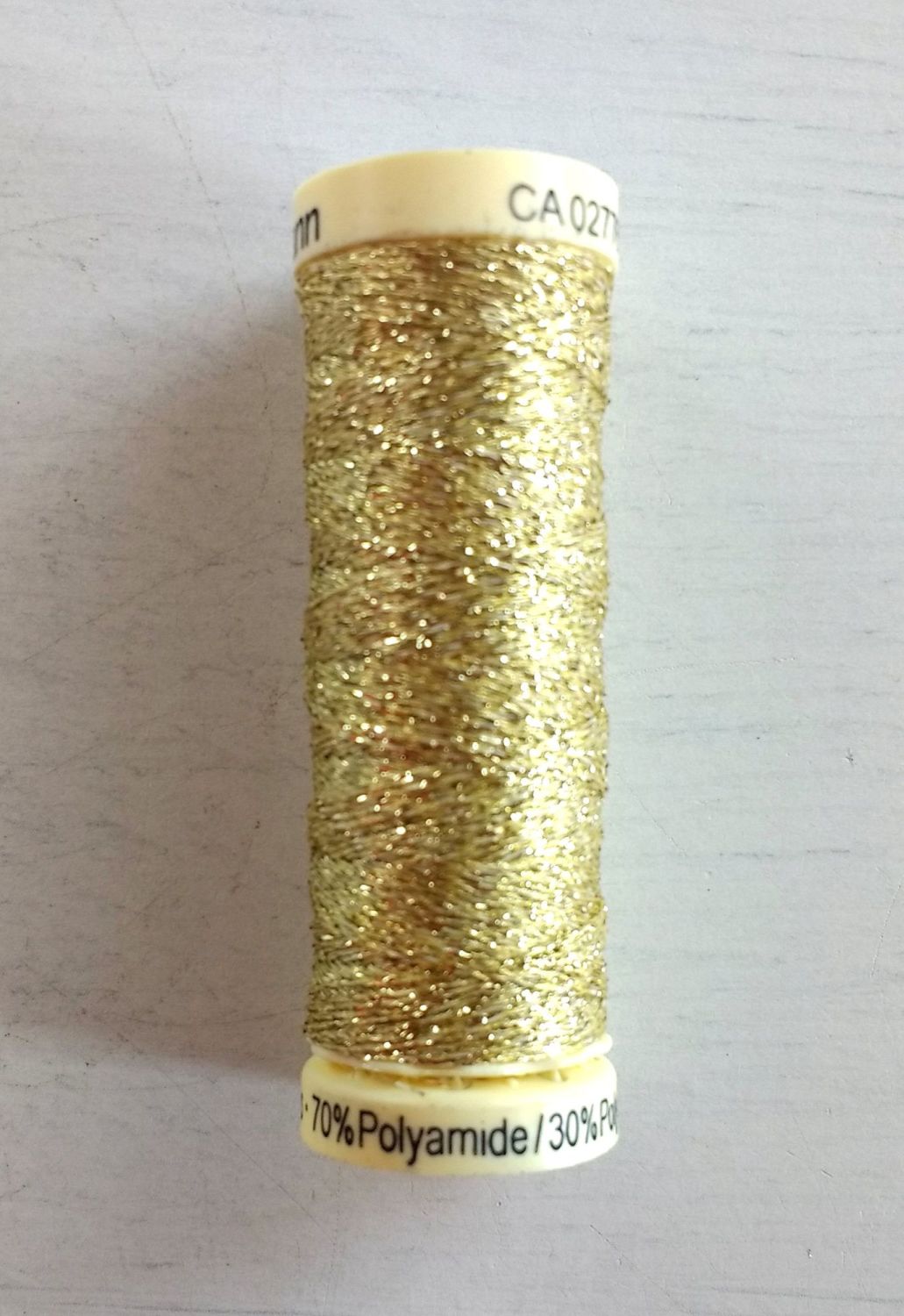 Gutermam metallic thread  gold 