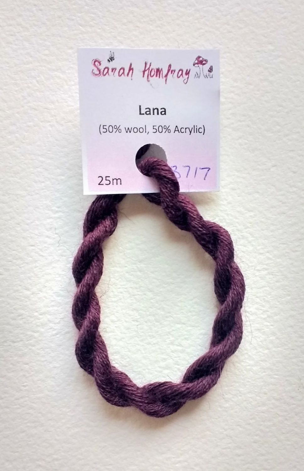 3717 Burgundy Lana thread (red) NEW COLOUR!