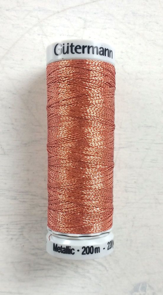 Sulky Dekor metallic thread - Copper colour 7011