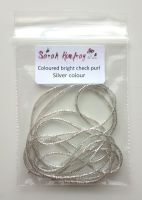 Silver metals and threads - Hand Embroidery supplies shipped worldwide