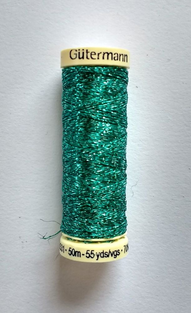 Metallic Effect thread - Dark Green 235