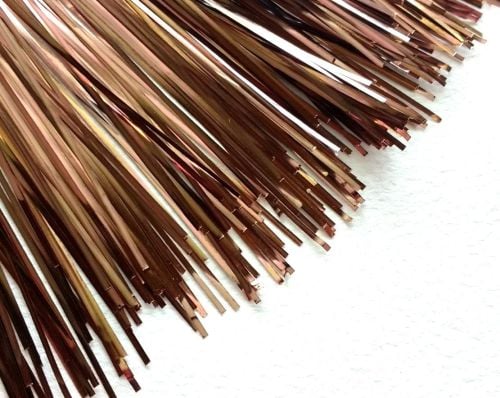 Plate ribbon, Bronze Multicolour 1mm