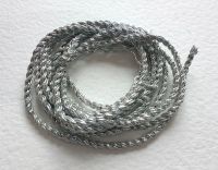 Silver colour 2 ply gimp cord LAST CHANCE TO BUY!