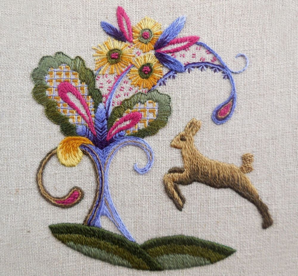 Fun with Crayons and Stitching - Sarah's Hand Embroidery Tutorials