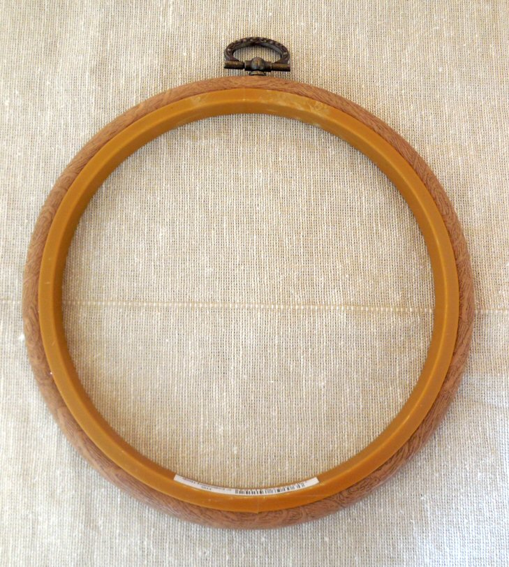 Embroidery flexi hoop - Round 5" diameter