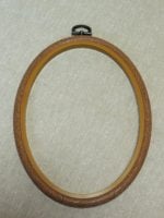 Embroidery flexi hoop - Oval 5"x7"