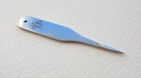 Mellor laying tool, polished stainless steel