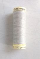 Polyester sewing thread, grey 08 (silver) colour 