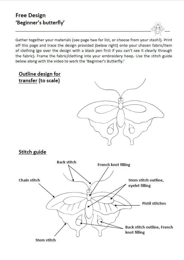 Beginners butterfly download image