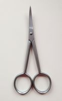 Embroidery scissors, curved blades