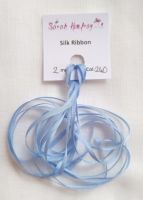 2mm Forget-me-not blue 240 silk ribbon