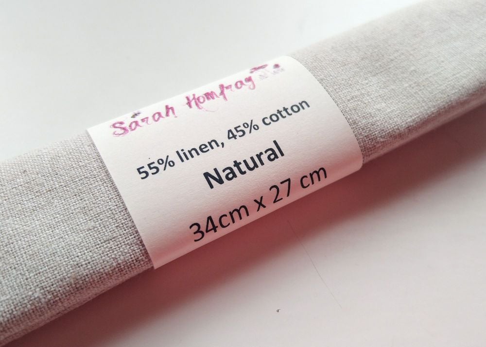 Linen cotton blend - Natural
