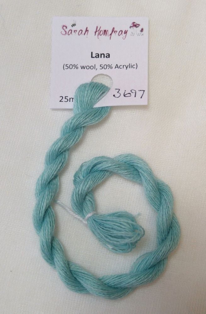 3697 Pale Jade Green Burmilana (Lana) thread. (JADE)