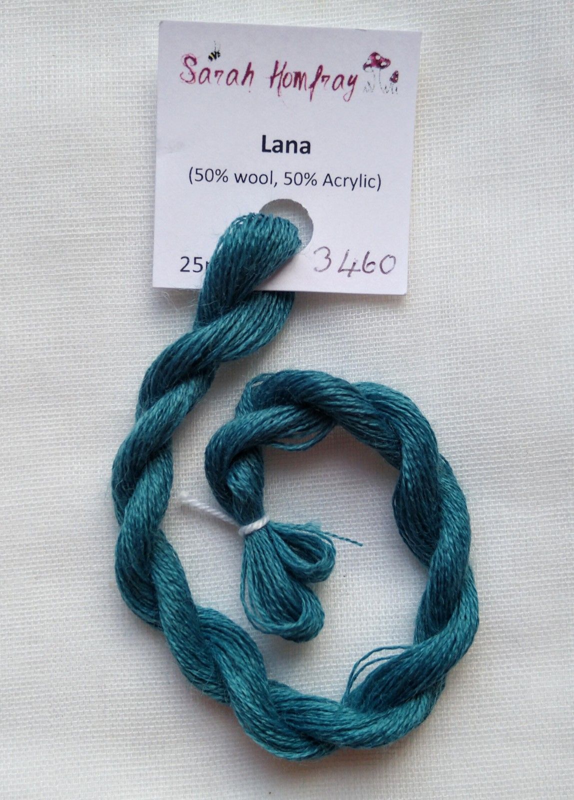 3460 Darkest Jade Green Burmilana (Lana) thread NEW! 