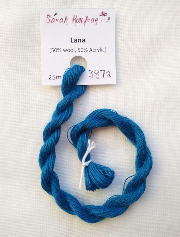 3872 Deep Turquoise Burmilana (Lana) thread. (TURQUOISE)
