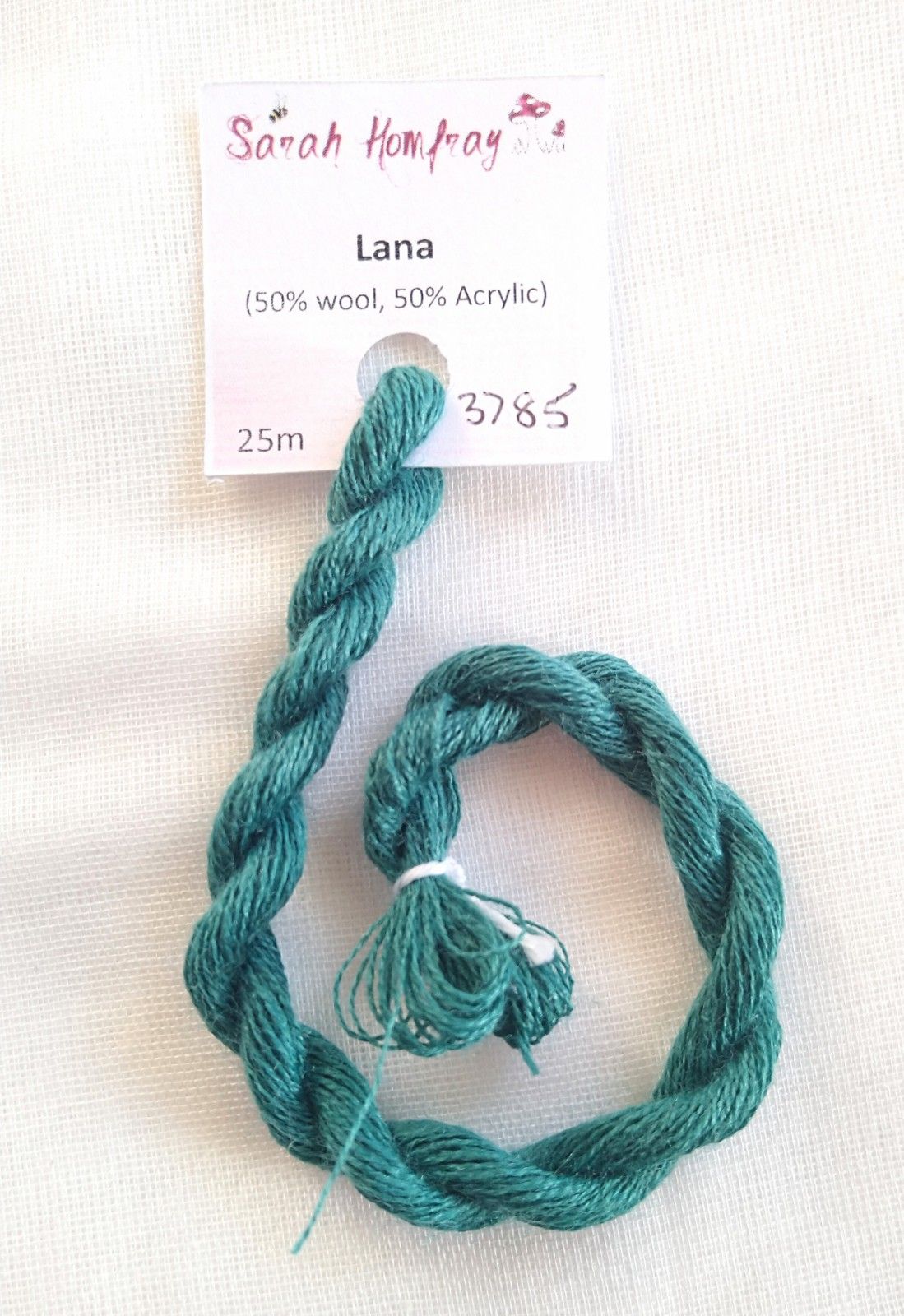 3785 Dark Jade Green Burmilana (Lana) thread NEW! 