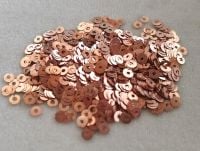 Spangles - Copper, 3mm. Qty 10