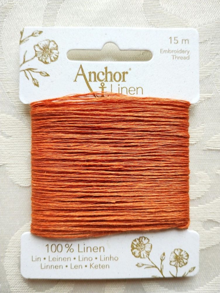 Anchor 100% linen thread - 011 Ginger