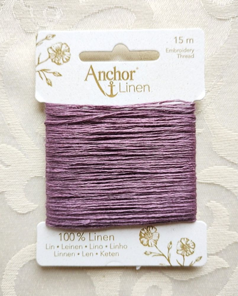 Anchor 100% linen thread - 021 Damson