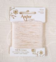Anchor 100% linen thread - 002 Pearl