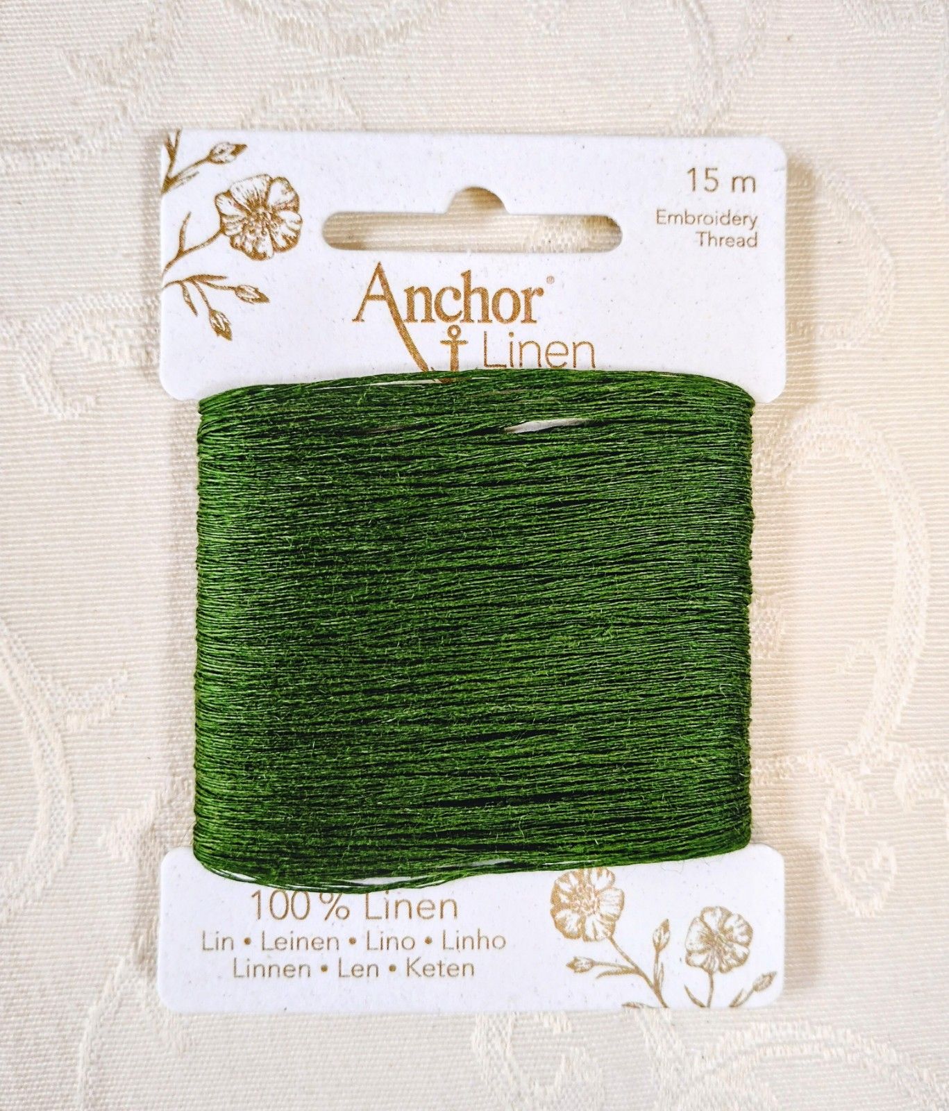 Anchor 100 linen thread 028 Leaf
