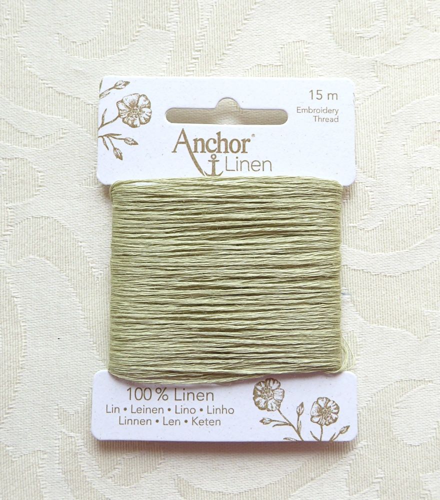 Anchor 100% linen thread - 026 Pistachio