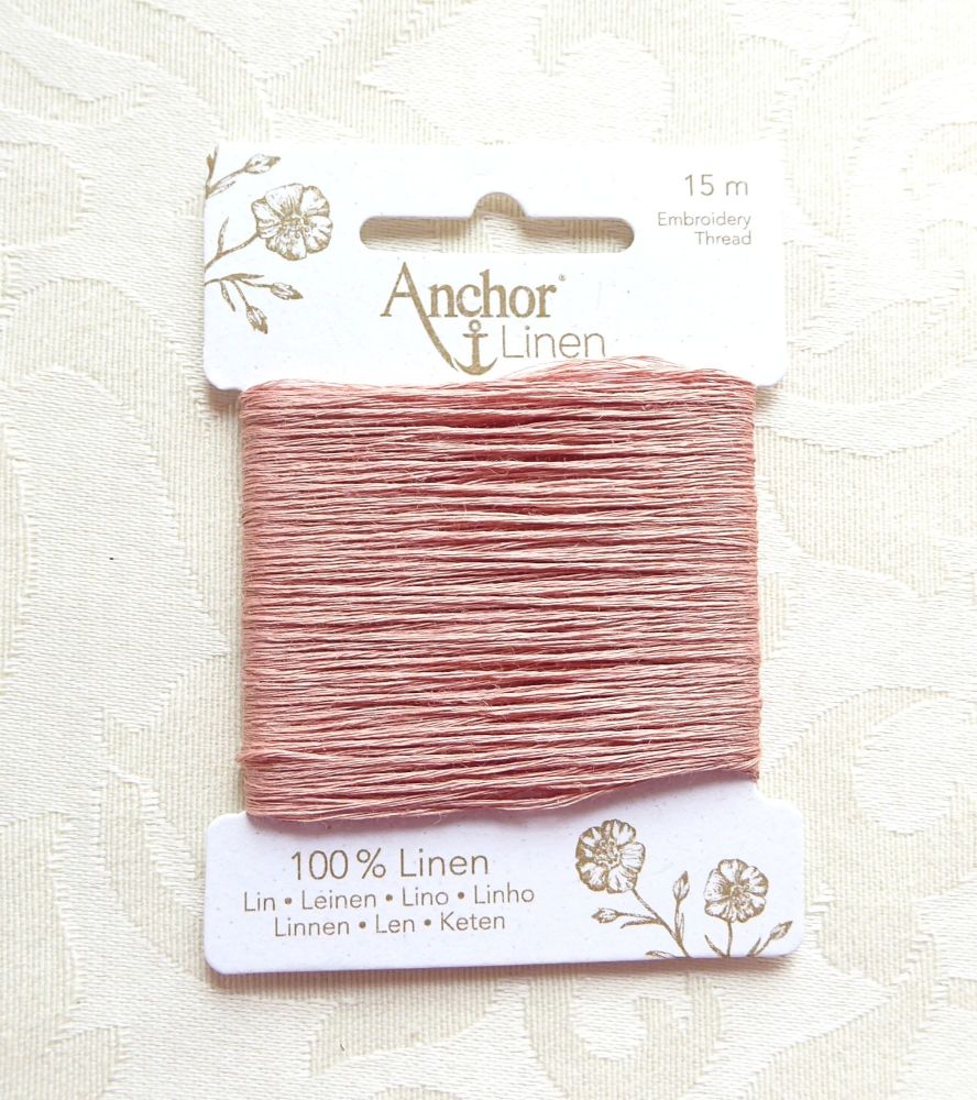 Anchor 100% linen thread - 013 Blush