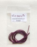 Coloured smooth purl no.6 - Grape NEW!