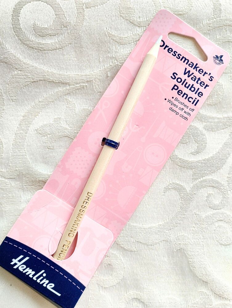 Design transfer pencil by Hemline - White Water soluble