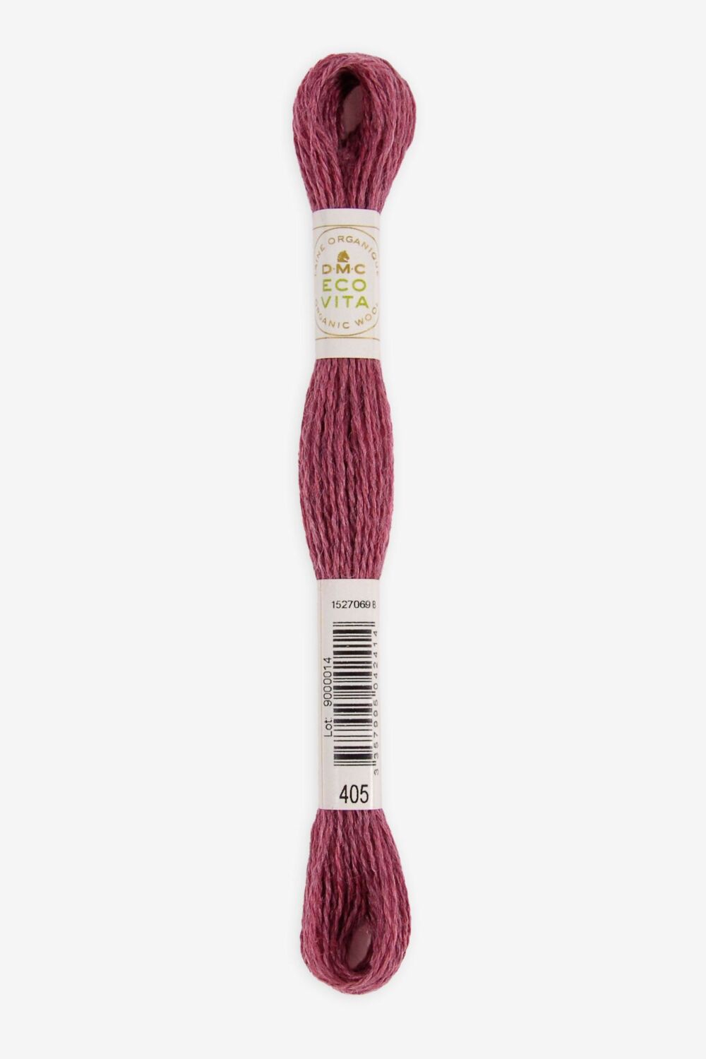 Eco Vita Naturally Dyed Organic Wool Thread 405 Pink