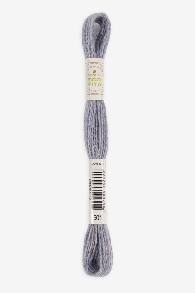 Eco Vita Naturally Dyed Organic Wool Thread 601 Blue